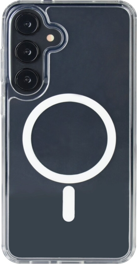 Samsung Galaxy S25+ magnetisk deksel, gjennomsiktig