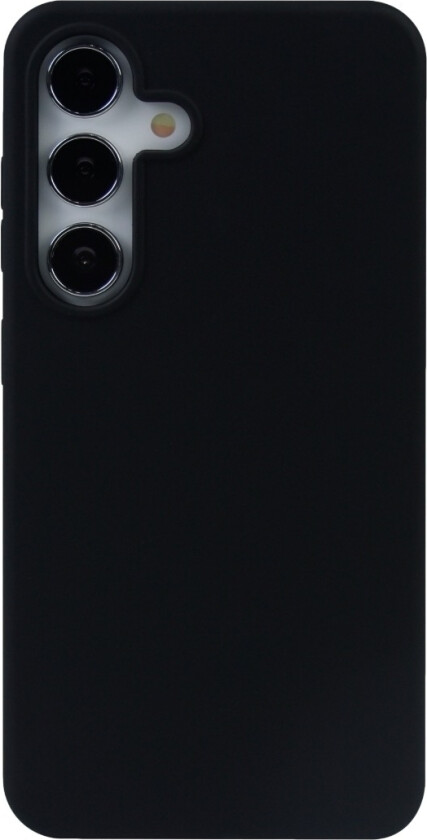 Samsung Galaxy S25 Liquid silikondeksel, svart