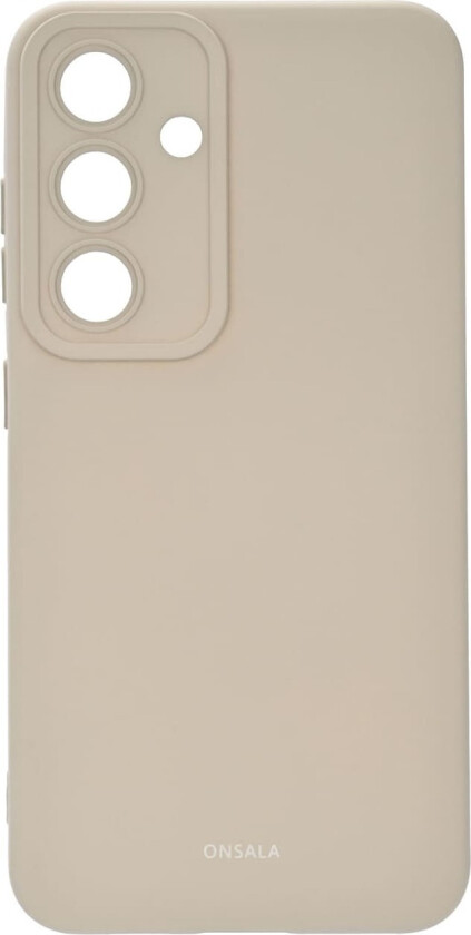 Samsung Galaxy S25 Silicone deksel (betong)