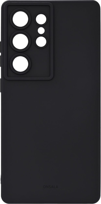 Samsung Galaxy S25 Ultra Silicone deksel (sort)
