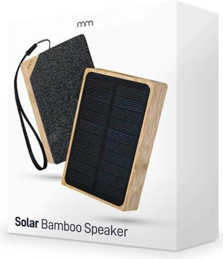 Solar Bamboo Speaker