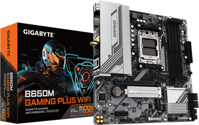 B650M GAMING PLUS WIFI Hovedkort - AMD B650 - AMD AM5 socket - DDR5 RAM - ATX