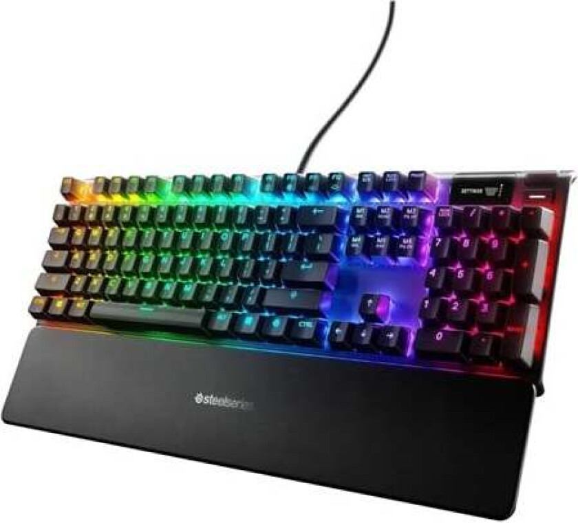 Apex Pro TKL Gen 3 - Gamingtastatur - Uten numpad - US English - Svart