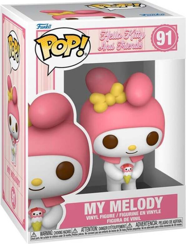 POP Vinyl Hello Kitty My Melody - Figur
