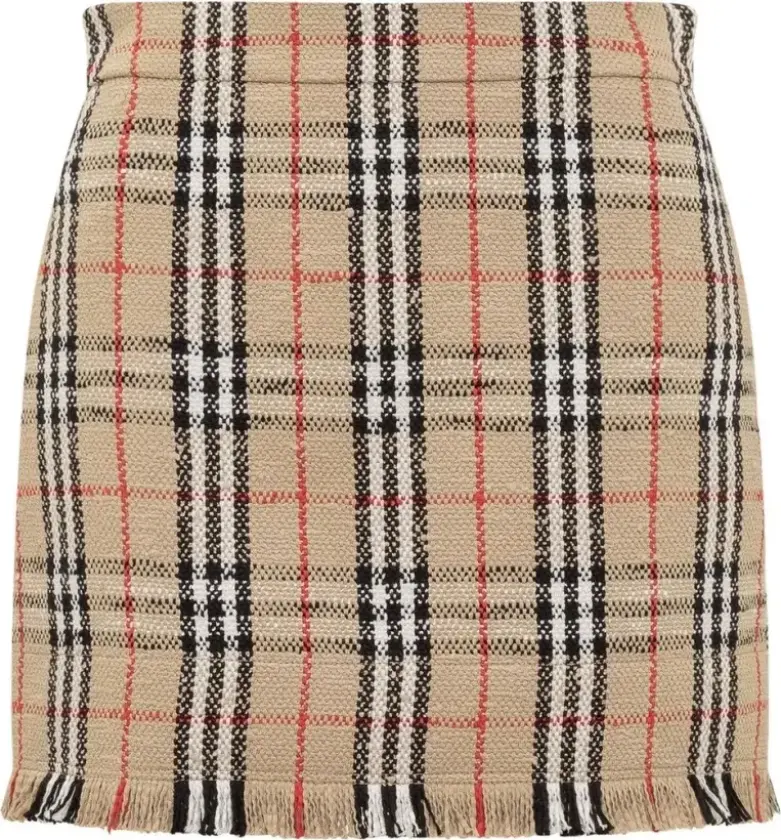 Dame, Skjørt, Beige, M