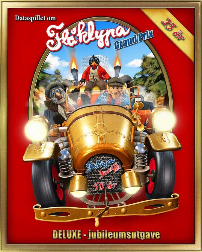 Flåklypa Grand Prix Deluxe Jubileumsutgave (PC)