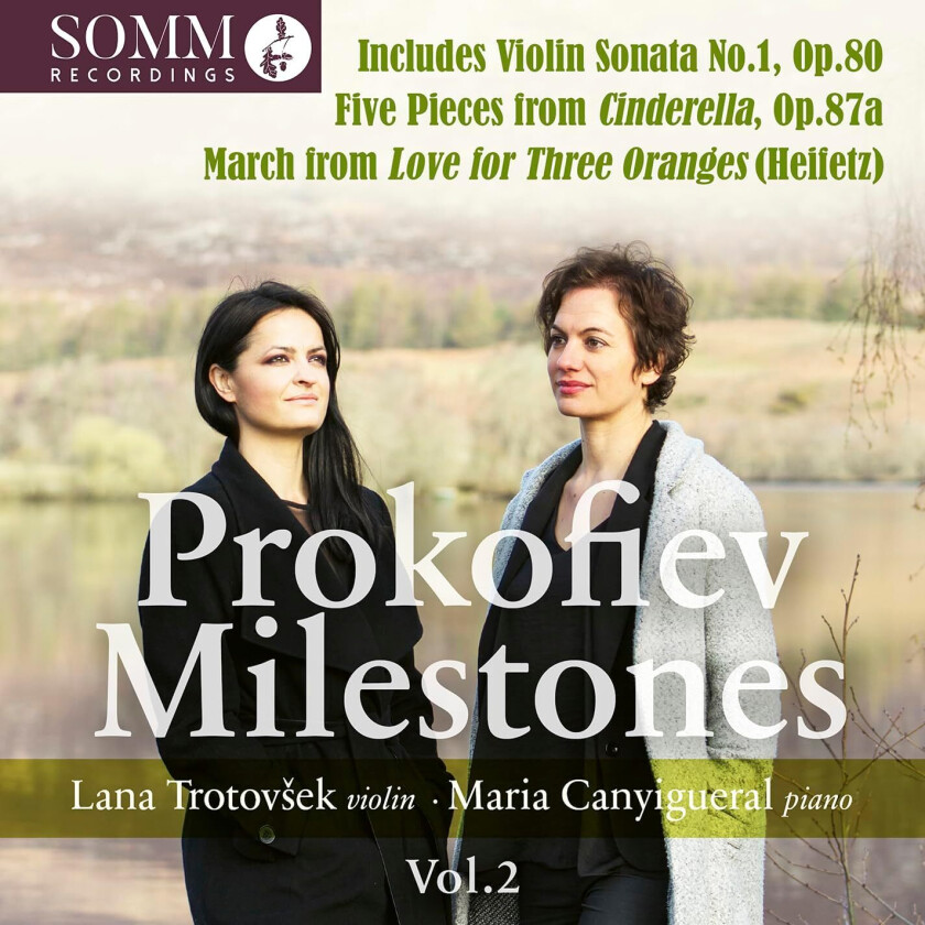 Lana Trotovsek, Maria Canyigueral Prokofiev: Milestones, Vol. 2 CD