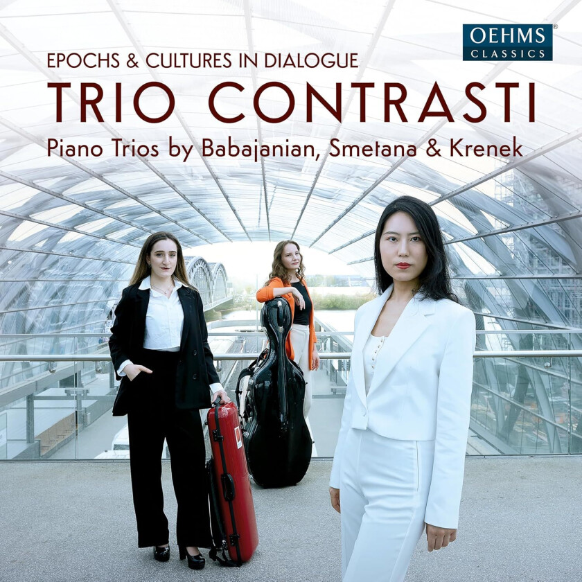 Trio Contrasti Epochs & Cultures In Dialogue Piano Trios by Babajanian, Smetana & Krenek CD