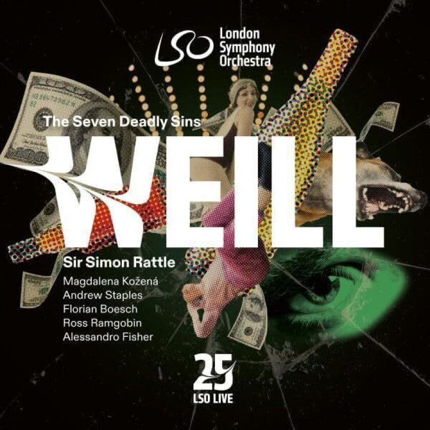 Simon Rattle, London Symphony Orchestra Weill: The Seven Deadly Sins CD