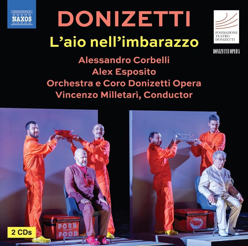 Orchestra E Coro Donizetti Opera, Vincenzo Milletari Donizetti: L'aio nell'imbarazzo CD