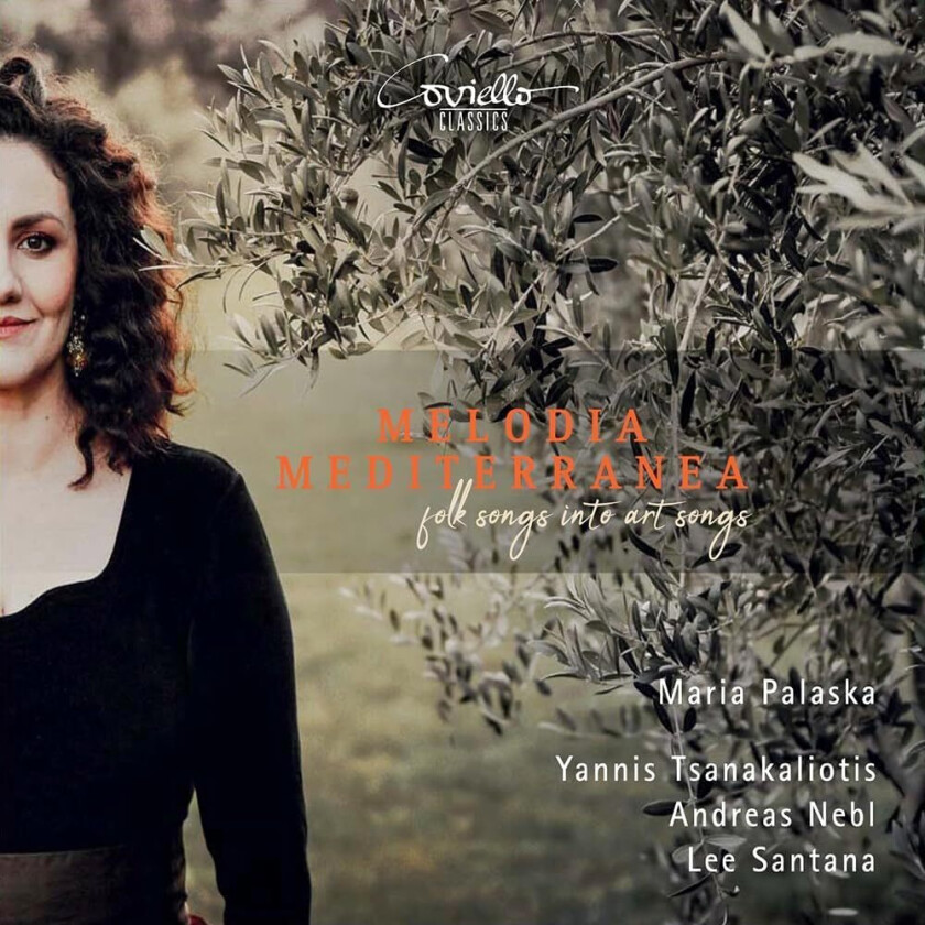 Maria Palaska Melodia Mediterranea Folk Songs into Art Songs CD