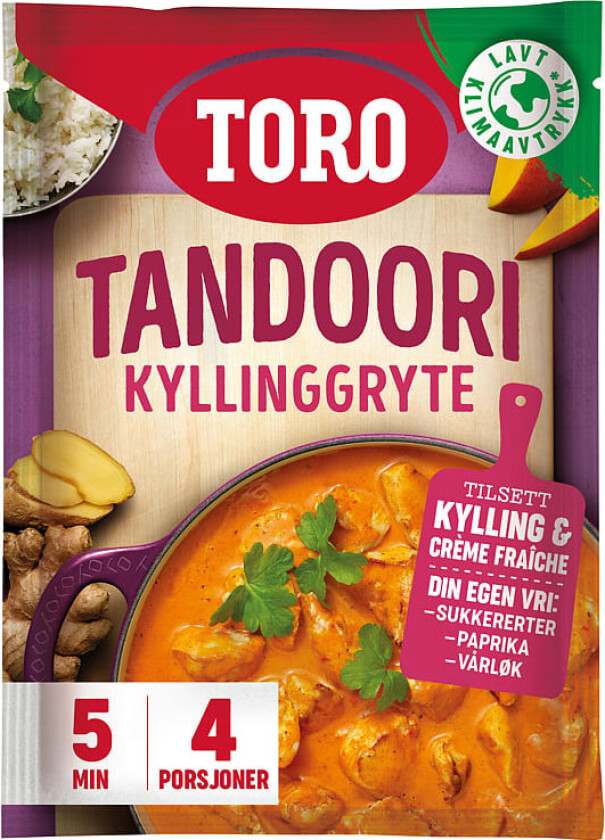 Kyllinggryte 80g Tandoori