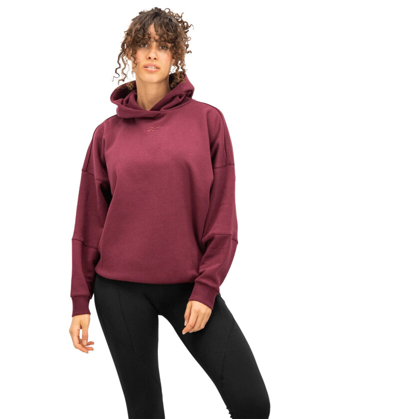 Lux Hoodie, hettegenser dame Classic Maroon F23