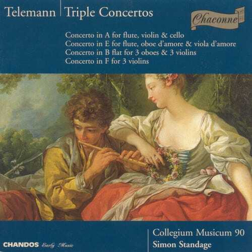 Simon Standage Triple Concertos CD