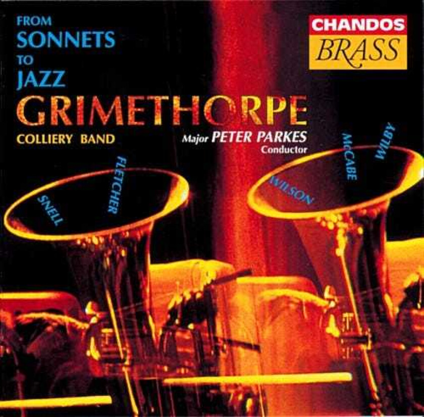 The Grimethorpe Colliery Uk Coal Band, Martin Hindmarsh, Richard Marshall From Sonnets To Jazz CD