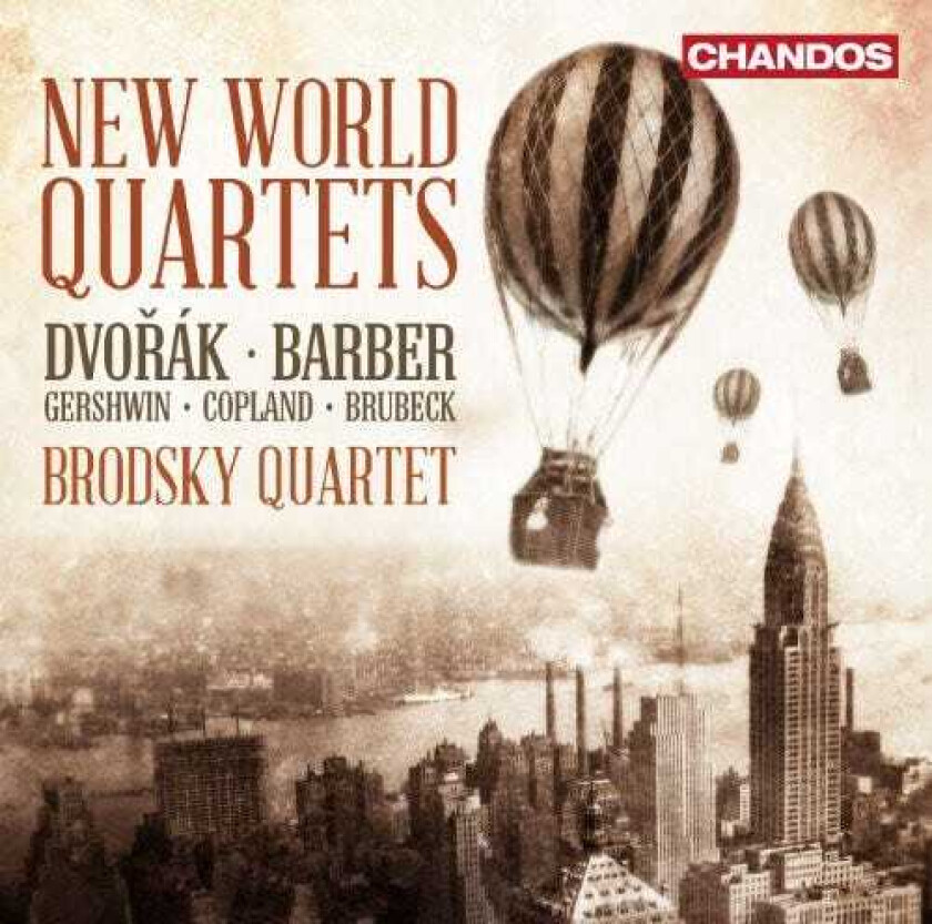 THE BRODSKY QUARTET New World Quartets CD