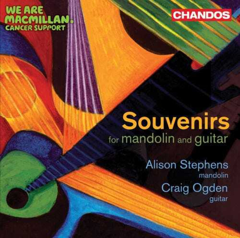 Alison Stephens, Craig Ogden, Eduardo Angulo, Manos Hadjidakis, Mikis Theodorakis, Miroslav Tadic Souvenirs For Mandolin & Guitar CD