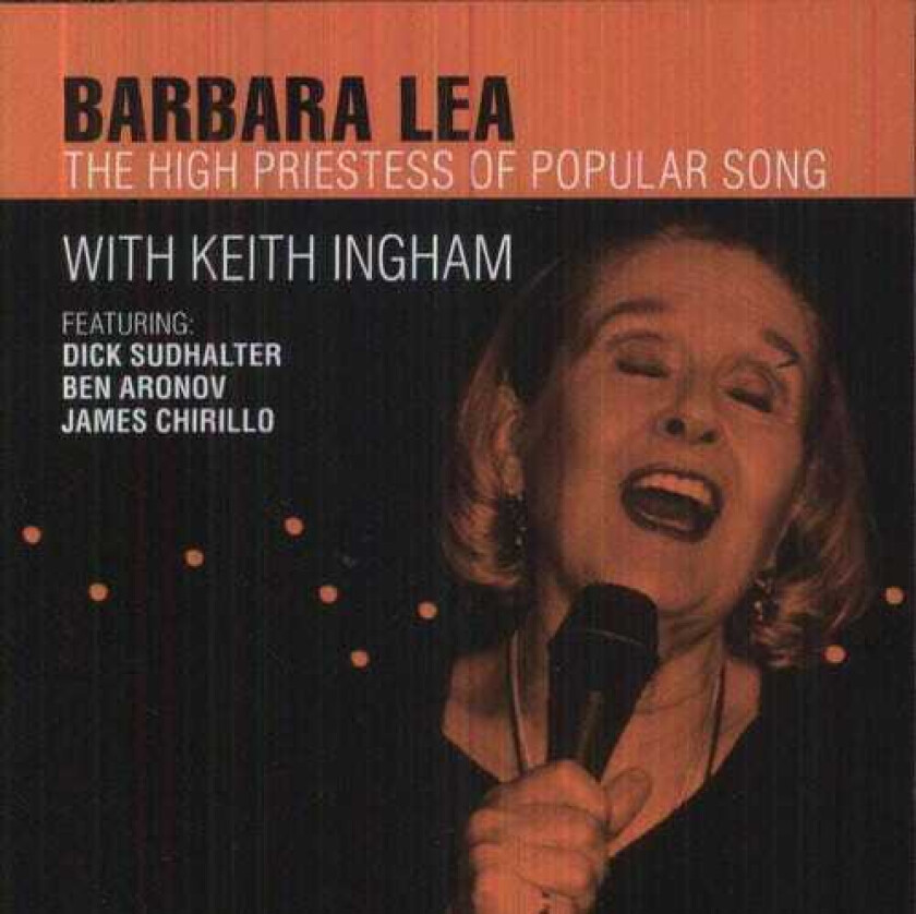 Barbara Lea High Priestess Of Popular Song CD