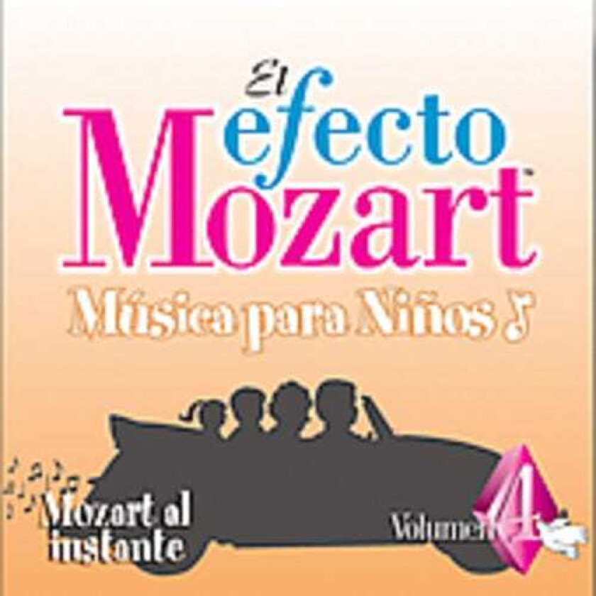 Diverse Artister Efecto Mozart: Musica Para Ninos 4 CD
