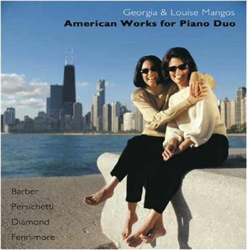 Georgia Mangos, Louise Mangos American Music For Piano Duo CD