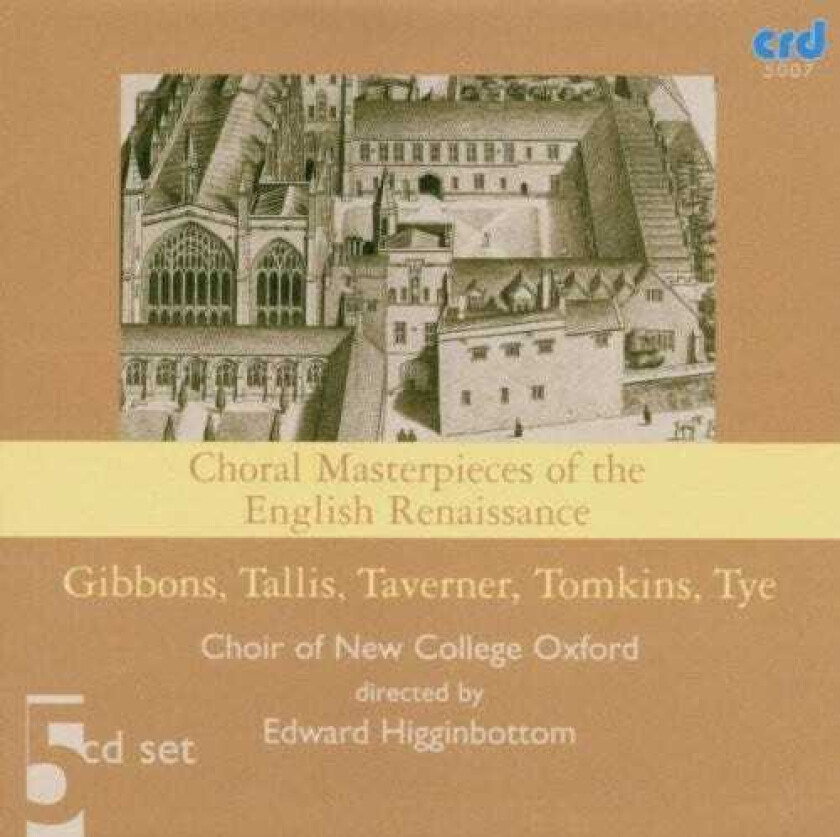 Oxford New College Choir Choral Masterpieces Of The English Renaissance CD