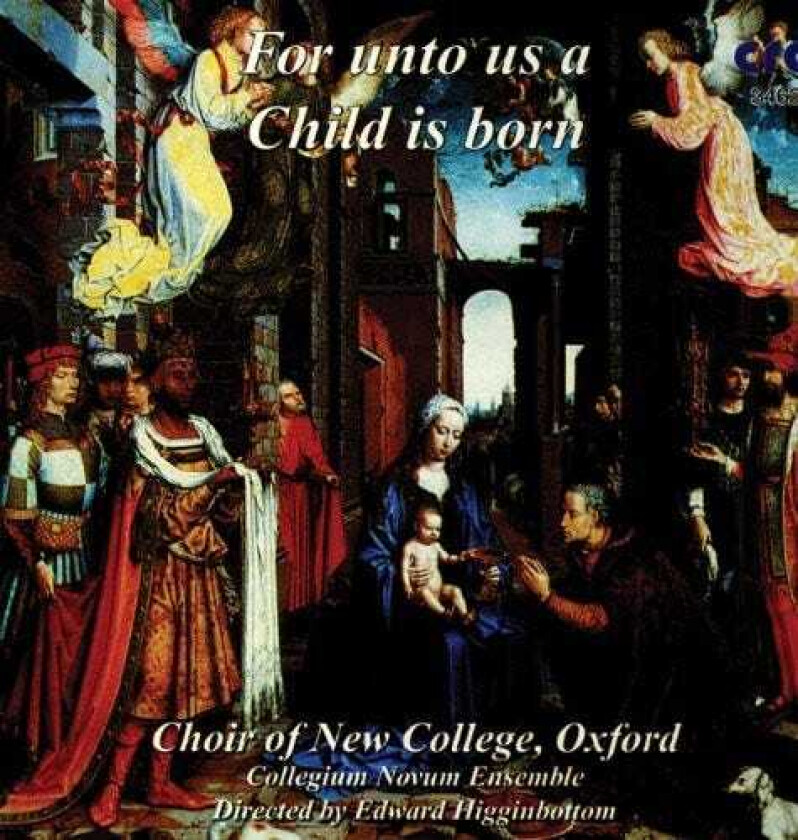 Edward Higginbottom, Sir David Wilcocks For Unto Us A Child Is Born CD