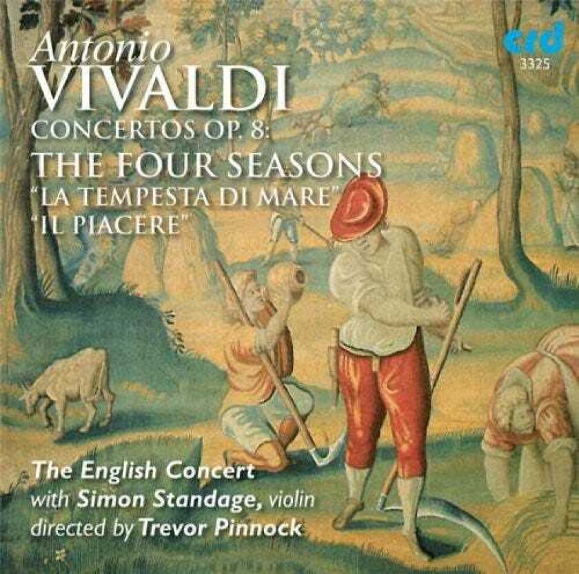 Simon Standage, The English Concert Four Seasons CD