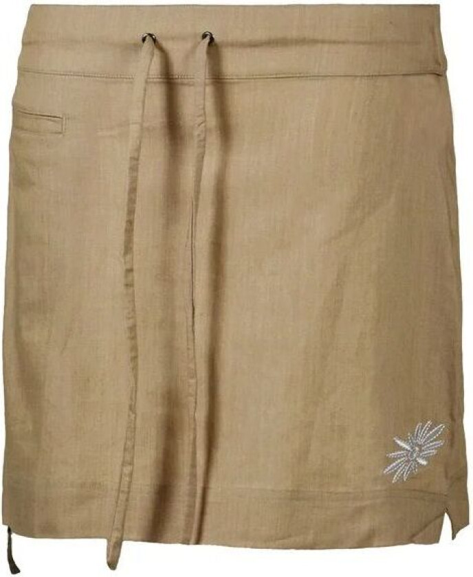 Women's Samira Short Skirt XXL, Kakhi