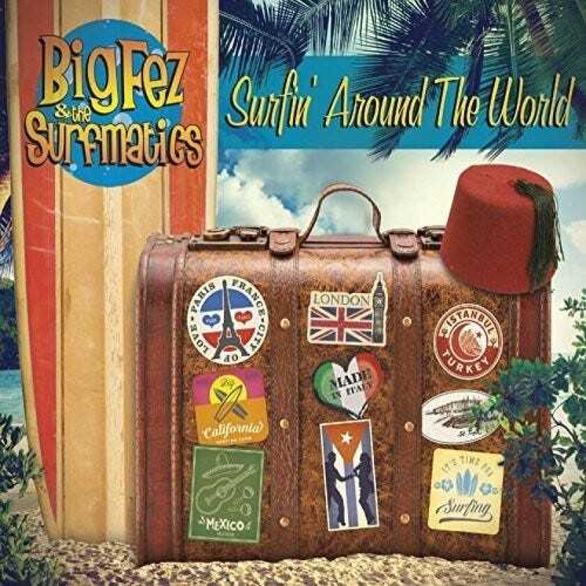 Big Fez Surfin Around The World CD