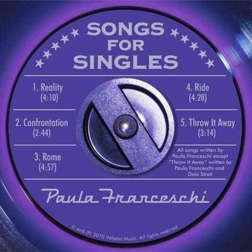 Paula Franceschi Songs For Singles CD