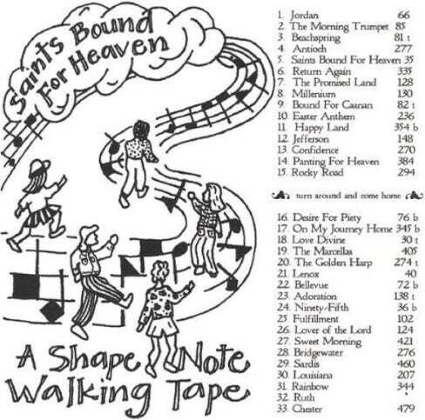 Santa Cruz Shape Note Society Saints Bound For Heaven CD