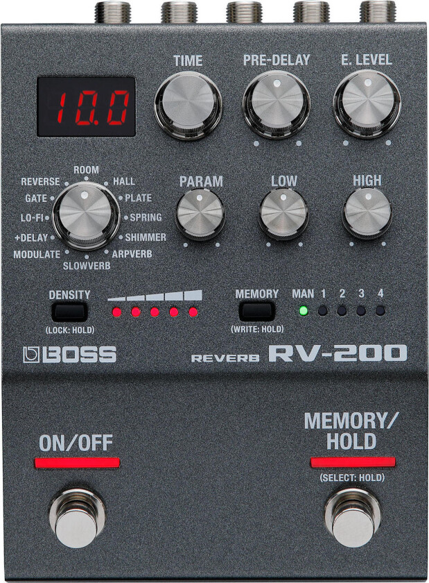 Boss RV-200 200 Series Reverbpedal