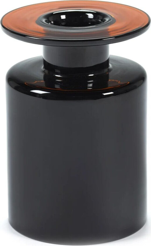Wind & Fire vase 27 cm Black-dark brown
