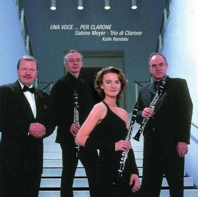 Sabine Meyer, Kalle Randalu, Reiner Wehle, Wolfgang Meyer Una Voce Per Clarone CD