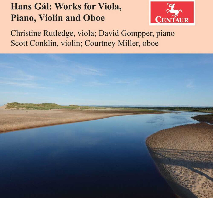 Christine Rutledge, Hans Gal Works For Viola Piano Violin CD