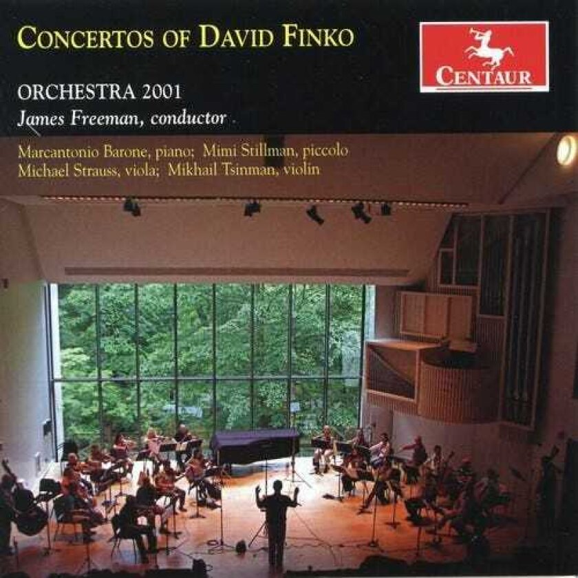 Orchestra 2001, Marcantonio Barone, Michael Strauss, Mikhael Tsinman, Mimi Stillman Concertos Of David Finko CD