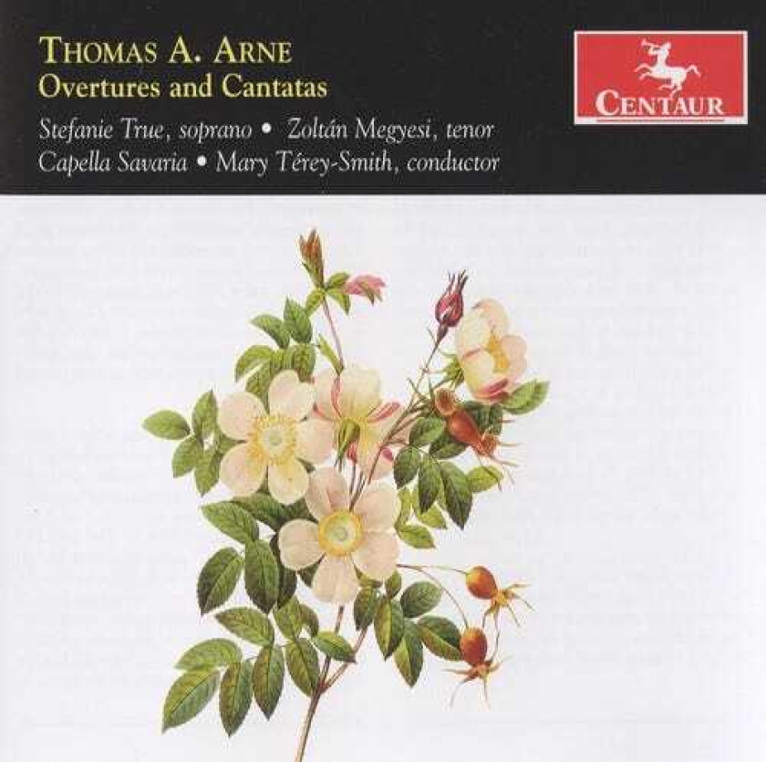 Mary Tereysmith, Stefanie True, Zolt N Megyesi, Zoltán Megyesi, Thomas Arne Overtures & Cantatas CD