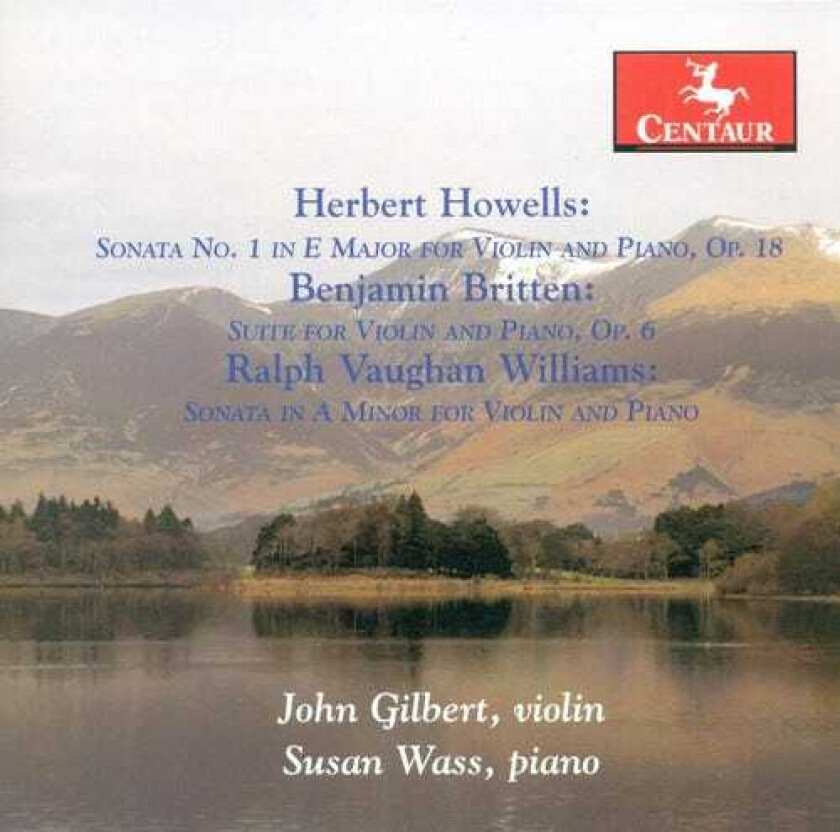 John Gilbert, Susan Wass Sonata 1 For Violin & Piano Op 18 CD