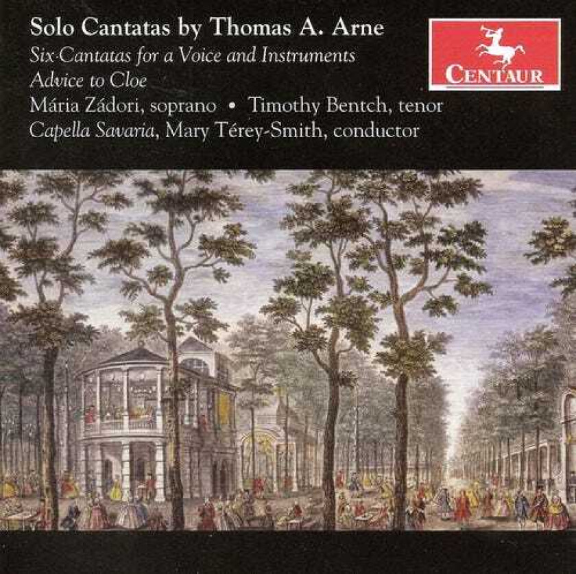 Mary Tereysmith, Maria Zadori, Timothy Bentch, Zsolt Kall, Zsolt Kalló, Thomas Arne Solo Cantatas CD