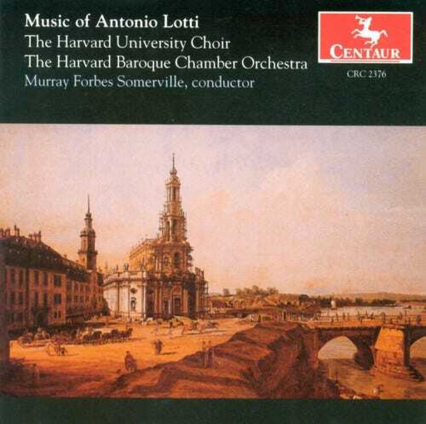 Murray Forbes Somerville, Anna Ackerberg, Harvard University Choir, Morning Choir, Nancy B. Granert, Antonio Lotti Mass For Three Choirs / Benedicam / O Vos Omnes CD