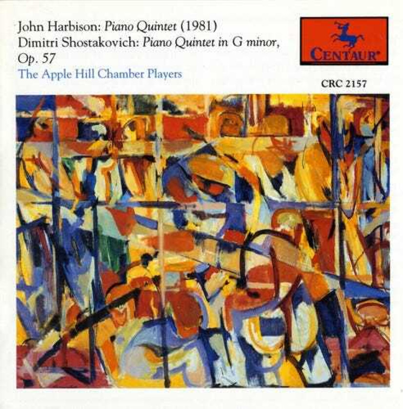 Apple Hill Chamber Players, John Harbison Piano Quintet Op 57 CD
