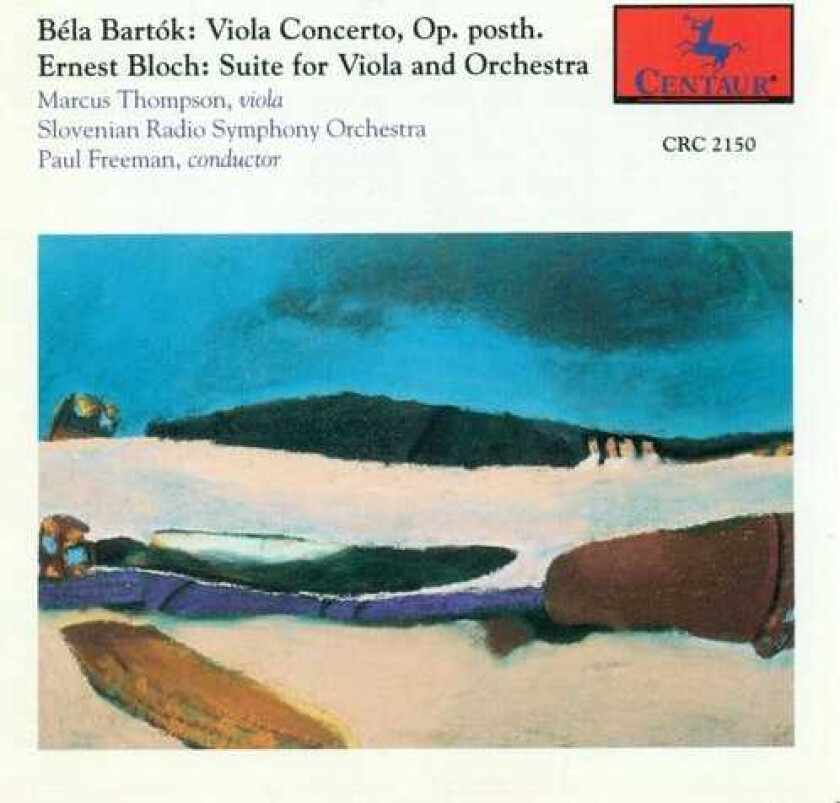 Marcus Thompson Viola Concerto / Bloch: Suite CD