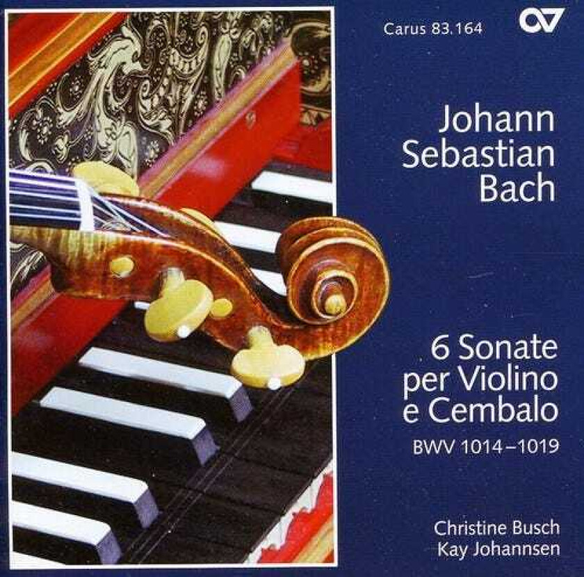 Christine Busch, Kay Johannsen 6 Sonate Per Violino E Cembalo CD