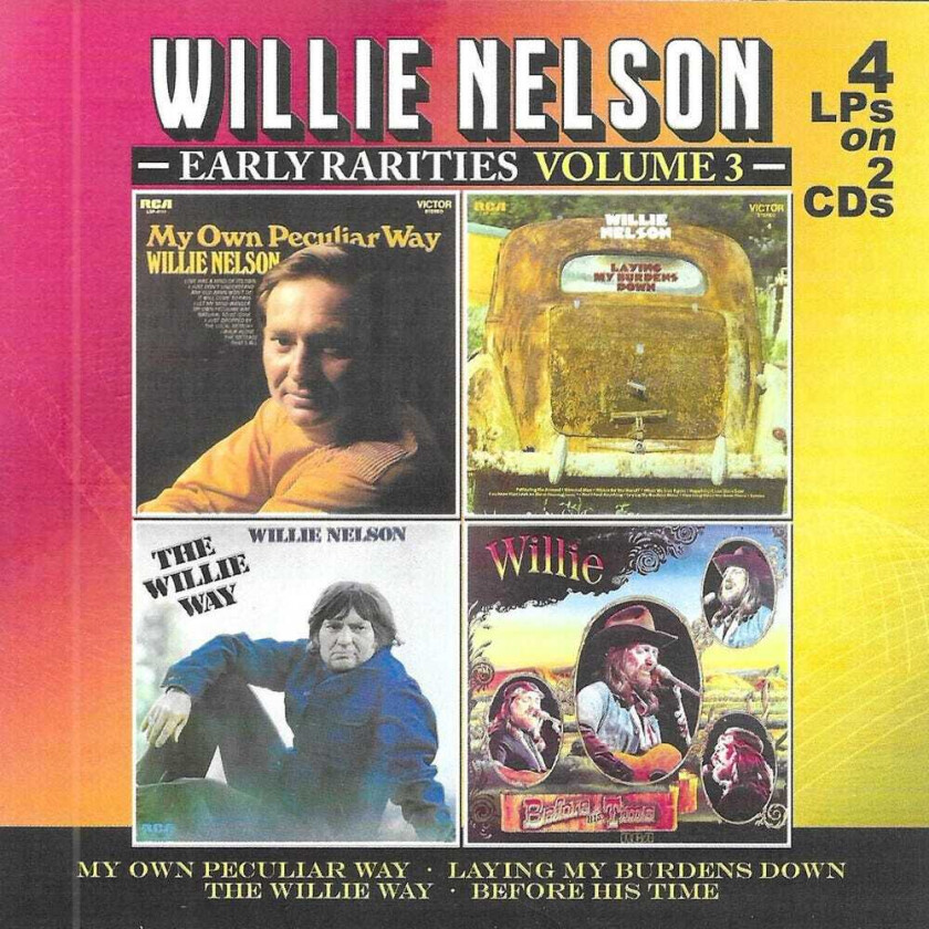 Willie Nelson Early Rarities 3 CD
