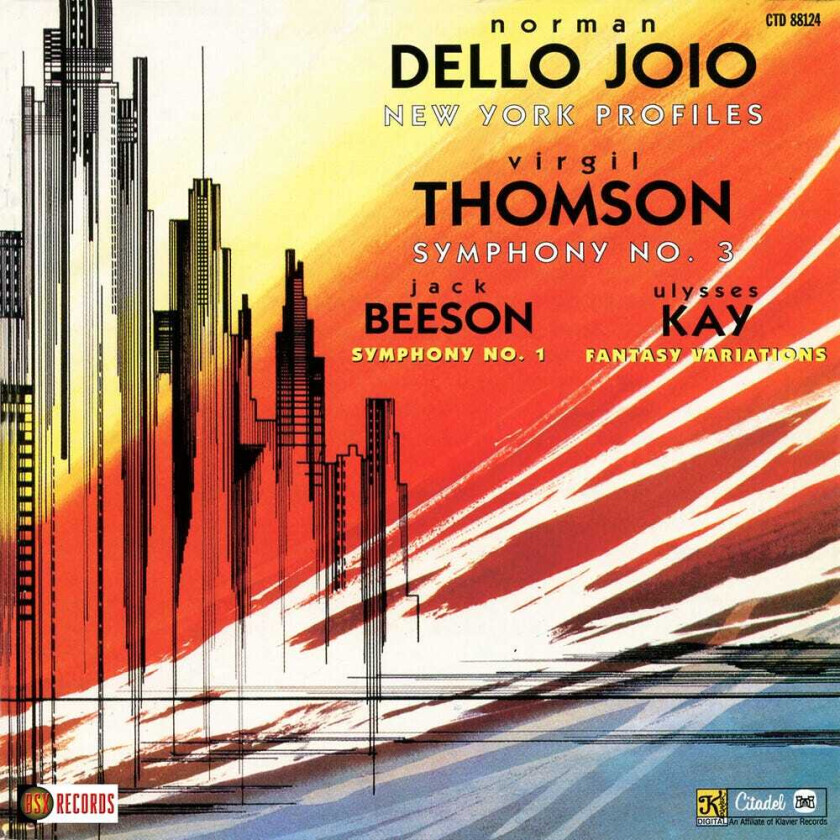Norman Dello Joio, Virgil Thomson New York Profiles / Symphony No. 3 CD