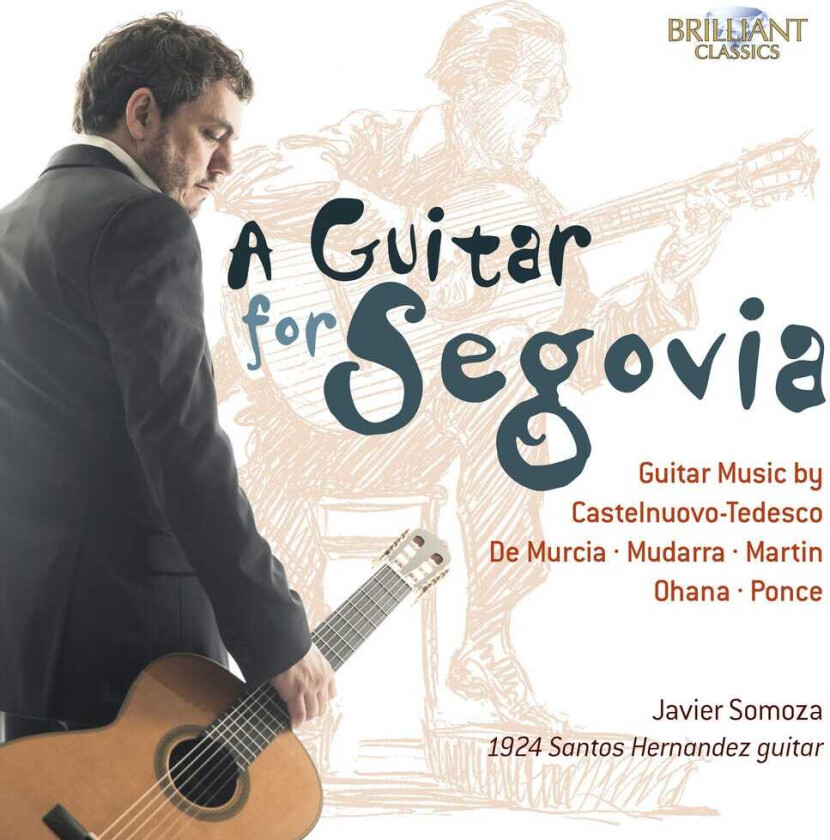 Sean Shibe Guitar For Segovia: Guitar Music By Castelnuovo CD