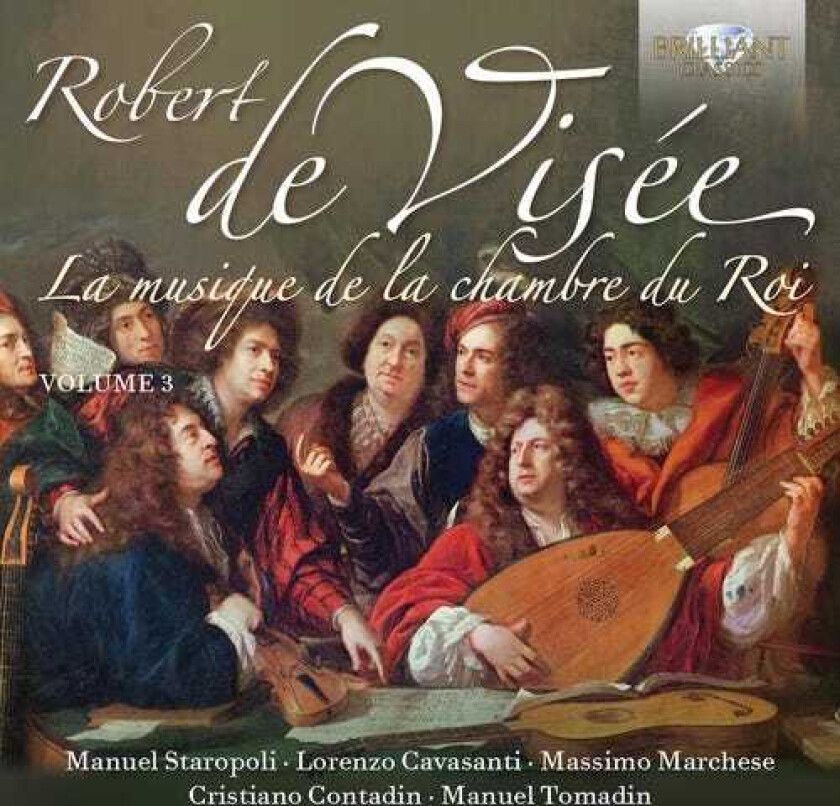 De Visee, Staropoli, Cavasanti, Marchese La Musique De La Chambre Du Roi 4 CD