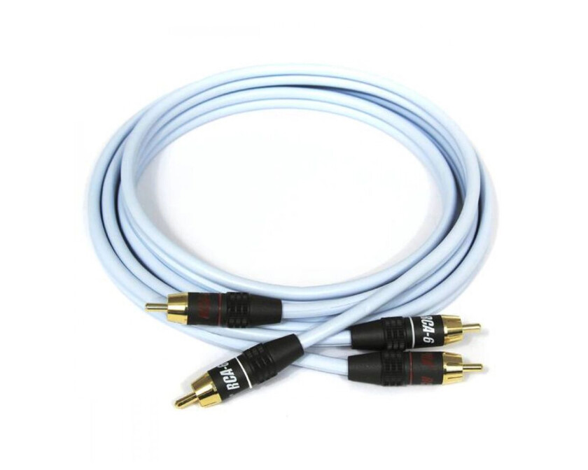 Bilde av Dual 2rca-2rca Lydkabel - 0.5m