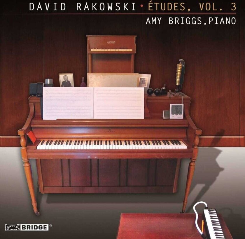 Amy Briggs, David Rakowski Etudes For Piano CD