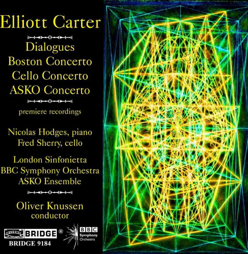 Fred Sherry, NICOLAS HODGES, Elliott Carter Premiere Recordings 7 CD